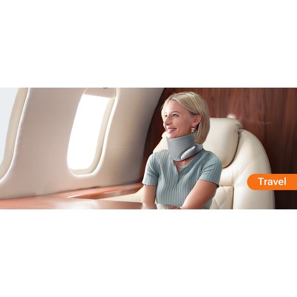 Pink Ergonomic Neck Brace V-Shaped Cervical Collar for Pain Relief & Support M - Picture 13 of 16